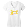 i text back Women's V-Neck T-Shirt
