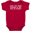 have you tried turning it off and on again  computer it  crowd Baby Bodysuit