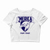 'merica Crop Top