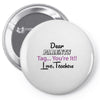 Dear Parents Tag You're It Love Teachers Women's Pin-back button