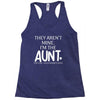 the cool fun and favorite aunt Racerback Tank