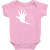 shadow puppet rabbit Baby Onesie