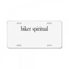 biker spiritual License Plate