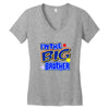 i'm the big brother Women's V-Neck T-Shirt