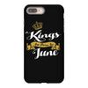 kings are born in june iPhone 8 Plus