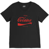 enjoy cocaine funny gray V-Neck Tee