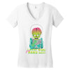 mars recruitment Women's V-Neck T-Shirt