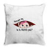 Excuse Me Is It March Yet Baby Girl Throw Pillow