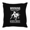 Killer Skate Throw Pillow