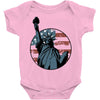 us flag 2 Baby Bodysuit