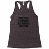 surely not everybody was kung fu fighting Racerback Tank