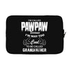 I'm Called Pawpaw Because  I'm Way Too Cool To Be Called Grandfather Laptop sleeve