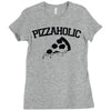 pizzaholic Ladies Fitted T-Shirt