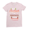 Merry Christmas To Brother Of Great Awesome Ladies Fitted T-Shirt
