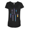 master swords Maternity Scoop Neck T-shirt