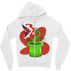 piranha plant Zipper Hoodie