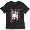 Women's March Hear Our Voice V-Neck Tee