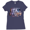 We Are Made of Star Stuff,  Carl Sagan Quote Ladies Fitted T-Shirt