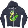 snake anime Zipper Hoodie