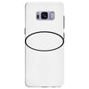 black oval Samsung Galaxy S8 Plus