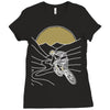mountain biker Ladies Fitted T-Shirt