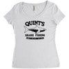 jaws cool shark Women's Triblend Scoop T-shirt