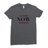 Yesterday Now Tomorrow Ladies Fitted T-Shirt