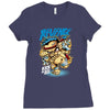kick my ass Ladies Fitted T-Shirt