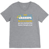 mischief with grandpa V-Neck Tee