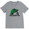 philosoraptor (2) V-Neck Tee