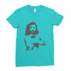 bruiser brody wrestling legend 80s wrestler fan Ladies Fitted T-Shirt