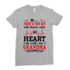 There's This Boy Who Stole My Heart He Calls Me Grandma Ladies Fitted T-Shirt