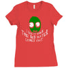 salad fingers red water Ladies Fitted T-Shirt