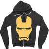 iron man mask avengers marvel comics gift Zipper Hoodie