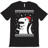 big trex santa ugly christmas T-Shirt