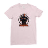 deadwho i'm deathstroke Ladies Fitted T-Shirt
