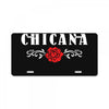 chicana License Plate
