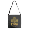 queens are born in 1986 Adjustable Strap Totes
