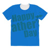 happy father's day 2 All Over Women's T-shirt