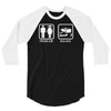 drifting   problem solved mens funny 3/4 Sleeve Shirt