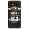 Super Cool Father Of A Freaking Awesome Son Samsung Galaxy S8