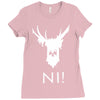 knights who say ni Ladies Fitted T-Shirt