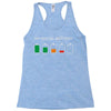 leave me alone introvert humor Racerback Tank