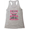 they call me gram partner in crime Racerback Tank