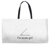 im acute girl Weekender Totes