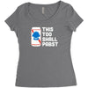 this too shall pabst Women's Triblend Scoop T-shirt
