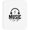 music is my life Mousepad
