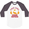 This Girl Loves Her German Shepherd 3/4 Sleeve Shirt
