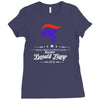 new trump for president 2016 make america great again Ladies Fitted T-Shirt