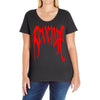 xxxtentacion  revenge Ladies Curvy T-Shirt